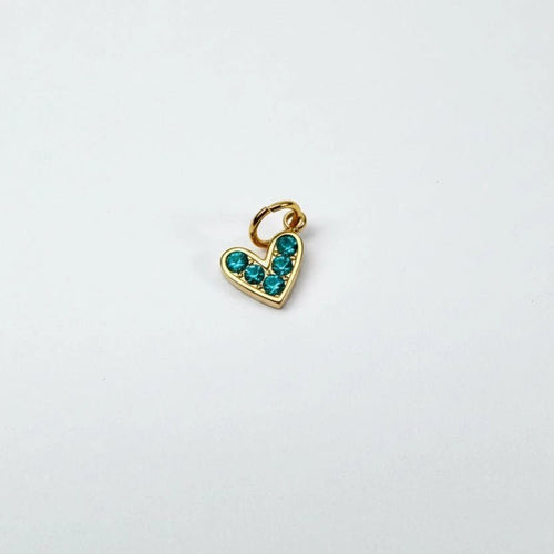 Charm Coeur Cristaux - LUXA CHARMS